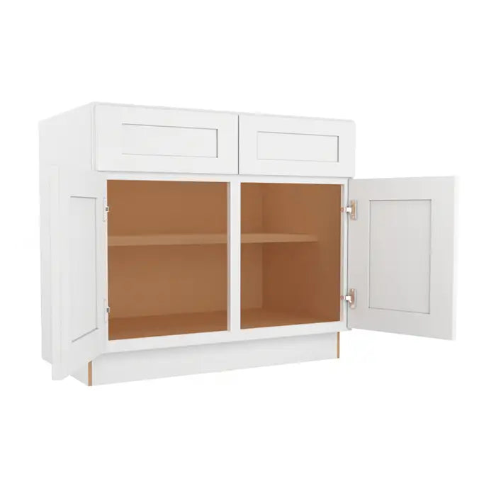 B42 - DOUBLE DOORS/DOUBLE DRAWERS