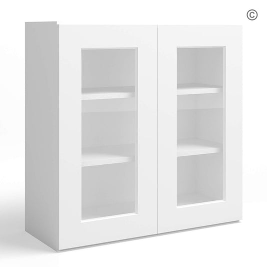 W3630GD - 30”H DOUBLE GLASS DOORS