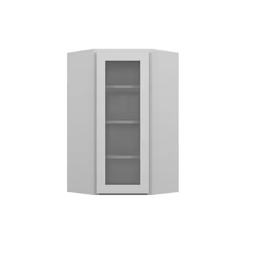 W2442GD - 42”H DIAGONAL CORNER SINGLE GLASS DOOR