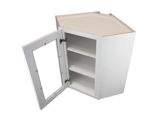 WDC243012GD - 30”H DIAGONAL CORNER SINGLE GLASS DOOR